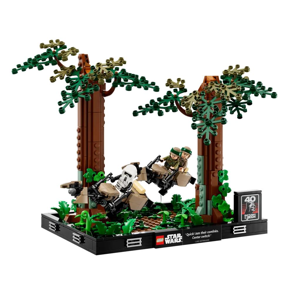 Foto 4 pulgar | Lego Star Wars Diorama: Duelo De Speeders En Endor 75353 de 608 Piezas