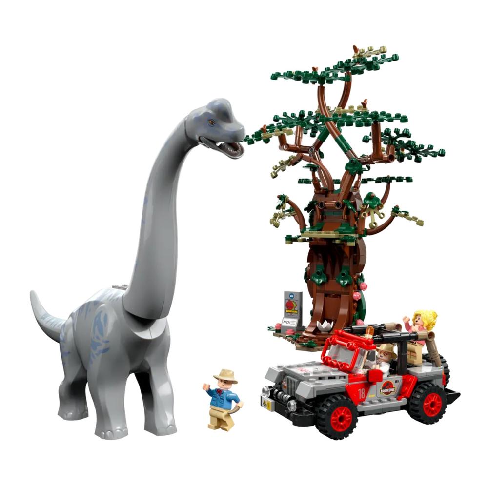Foto 3 pulgar | Lego Jurassic World Descubrimiento Del Braquiosaurio 76960 de 512 Piezas