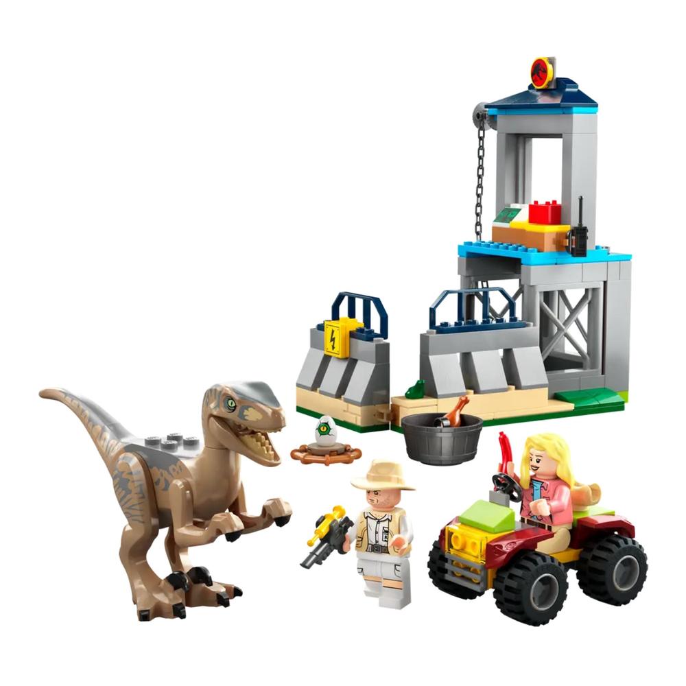 Foto 3 pulgar | Lego Jurassic World Huida Del Velocirraptor 76957 de 137 Piezas