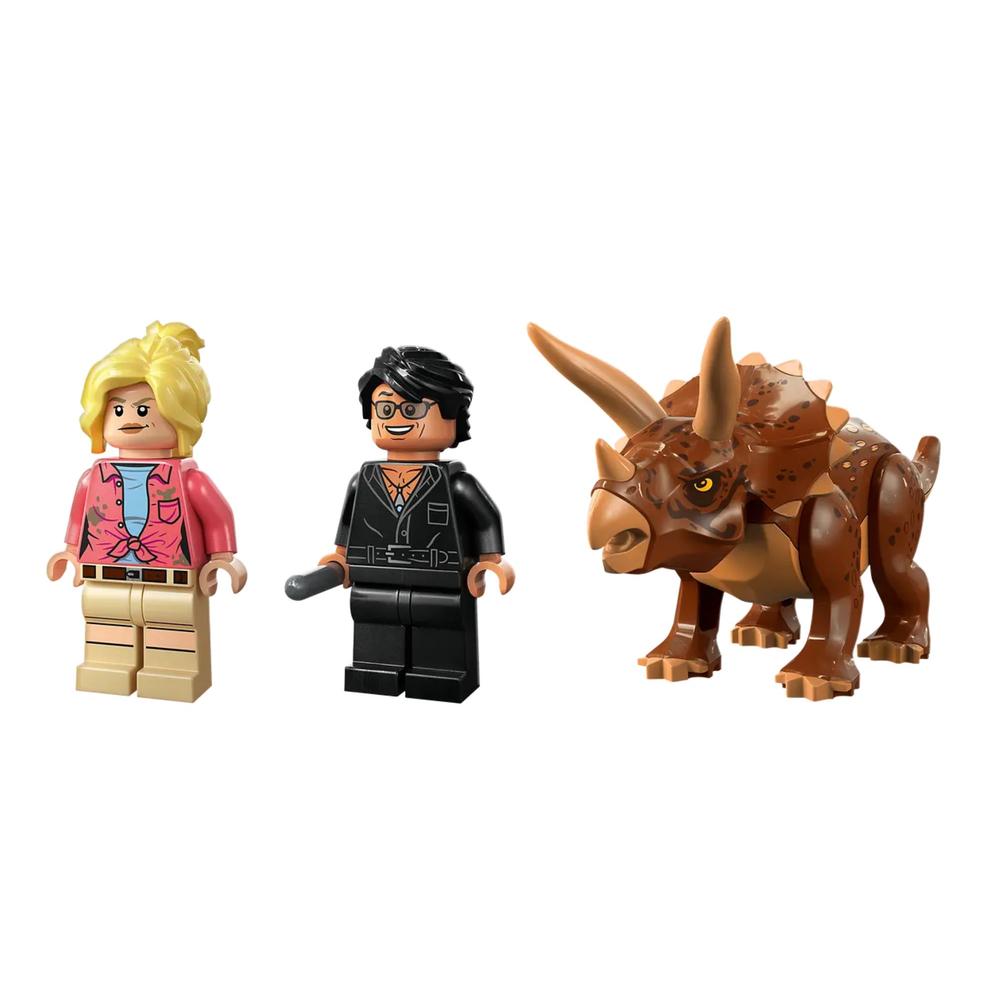 Foto 4 pulgar | Lego Jurassic World Analisis Del Triceratops 76959 de 281 Piezas