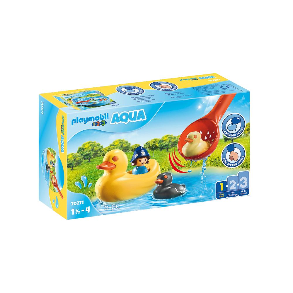 Playmobil 123 Aqua: Familia De Patos