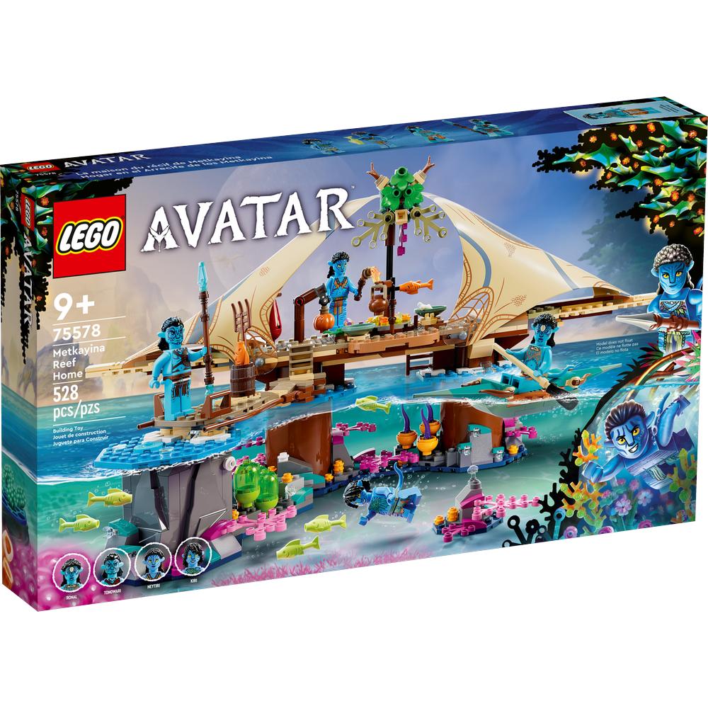 Lego Avatar 2 Hogar En El Arrecife De Los Metkayina 75578 de 528 Piezas