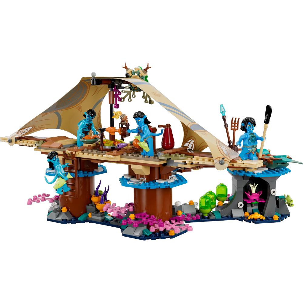 Foto 4 pulgar | Lego Avatar 2 Hogar En El Arrecife De Los Metkayina 75578 de 528 Piezas