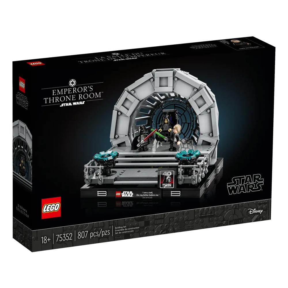 Set de Juegos Lego Star Wars Diorama: Sala del Trono del Emperador $2,730