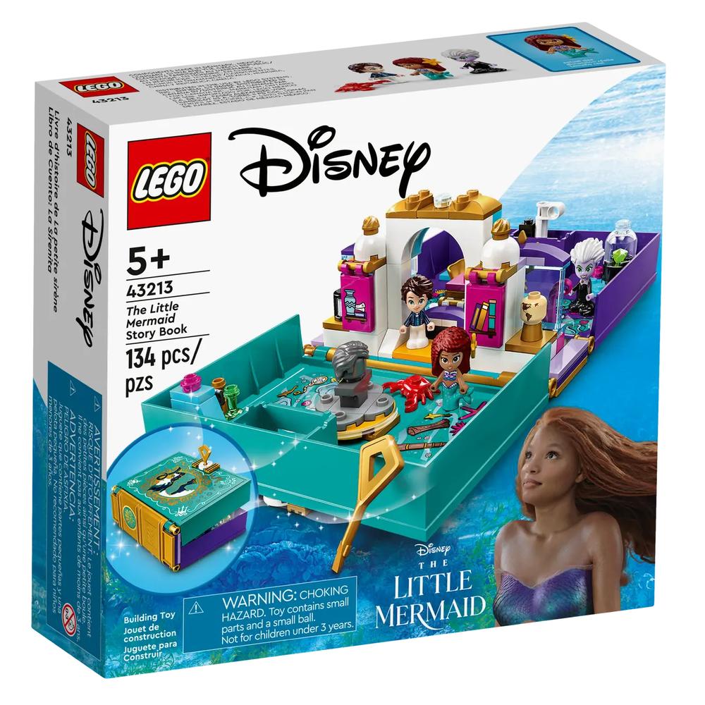 Foto 2 pulgar | Set de Juegos Lego Disney Princess Libro de Cuento La Sirenita