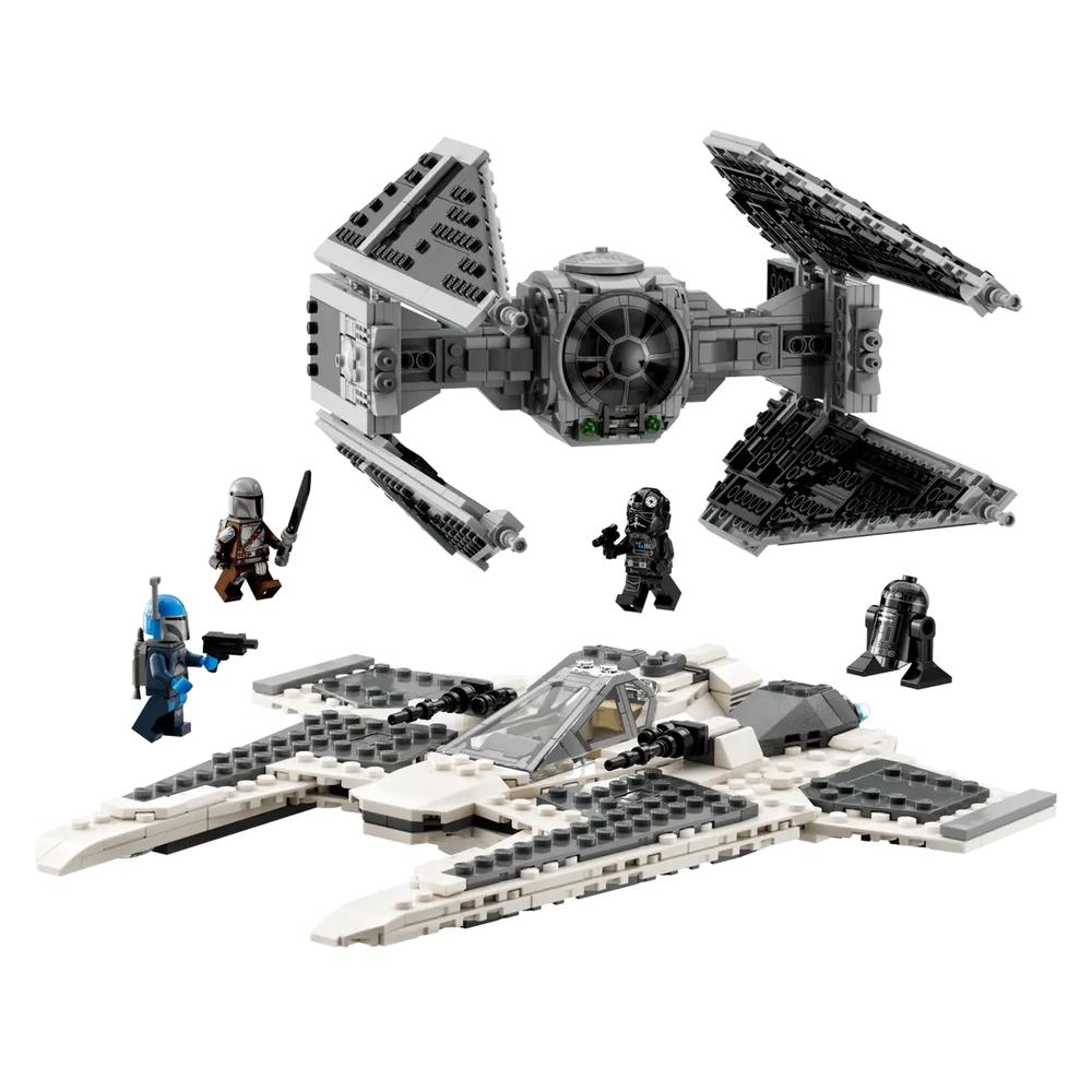 Foto 2 | Set de Juegos Lego Star Wars Caza Colmillo Mandaloriano Vs Interceptor Tie