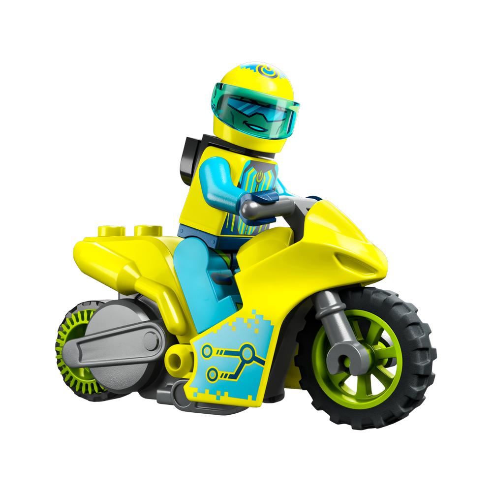Foto 3 pulgar | Set de Juegos Lego City Stuntz Moto Acrobática Cibernauta