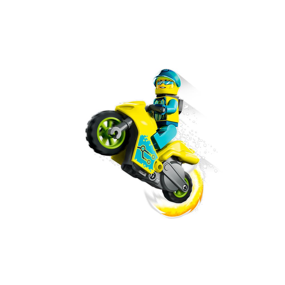 Foto 4 pulgar | Set de Juegos Lego City Stuntz Moto Acrobática Cibernauta