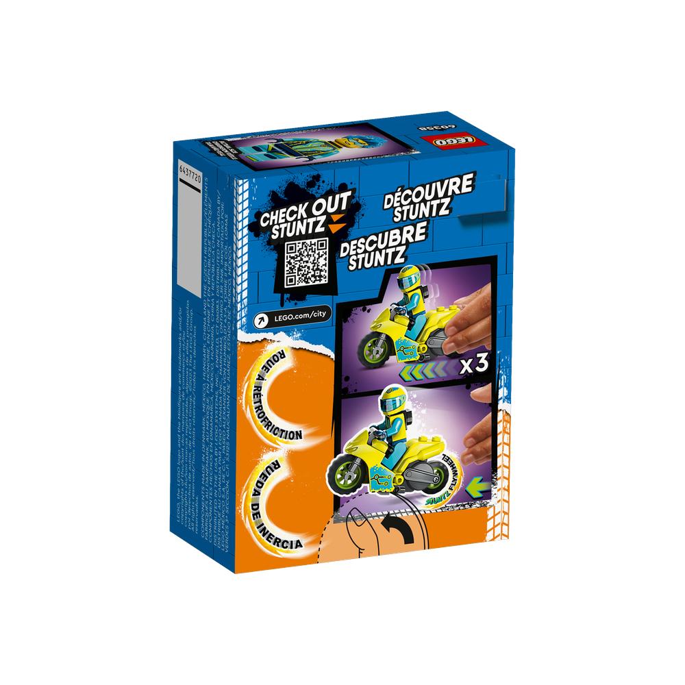 Foto 5 pulgar | Set de Juegos Lego City Stuntz Moto Acrobática Cibernauta