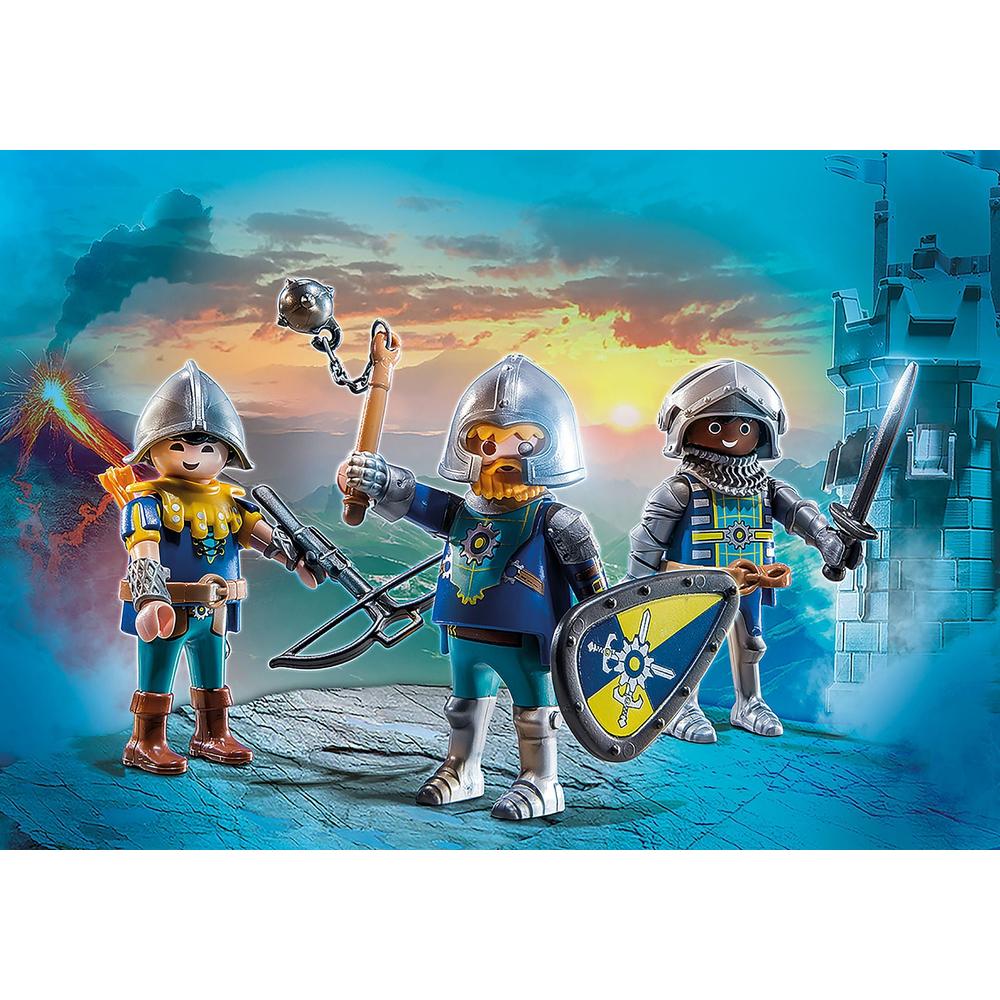 Foto 4 pulgar | Set de Juegos Playmobil Novelmore: Set de 3 Caballeros