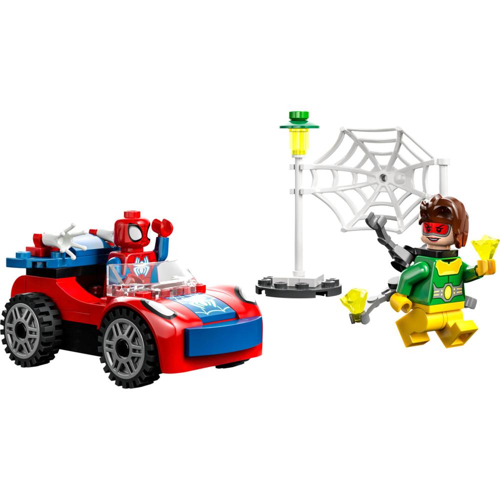 Foto 3 pulgar | Lego Marvel Spidey y su Superequipo Coche de Spiderman y Doc Ock