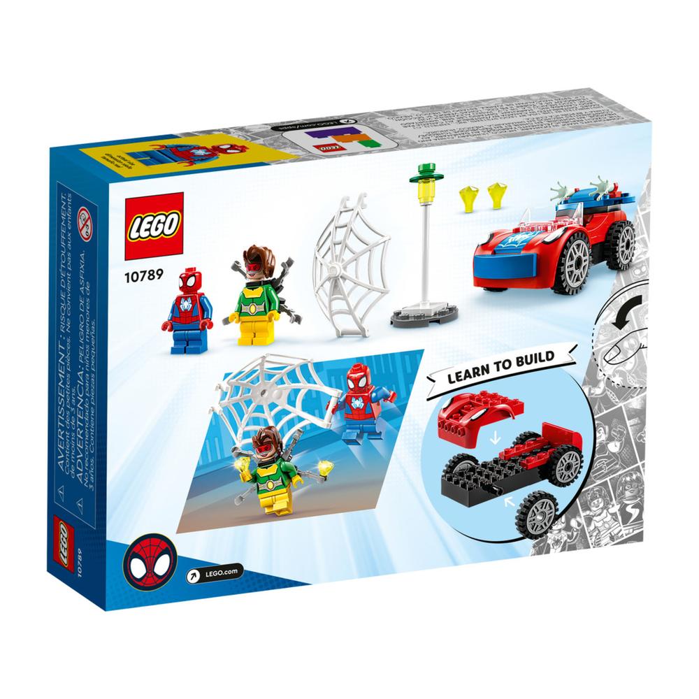 Foto 4 pulgar | Lego Marvel Spidey y su Superequipo Coche de Spiderman y Doc Ock