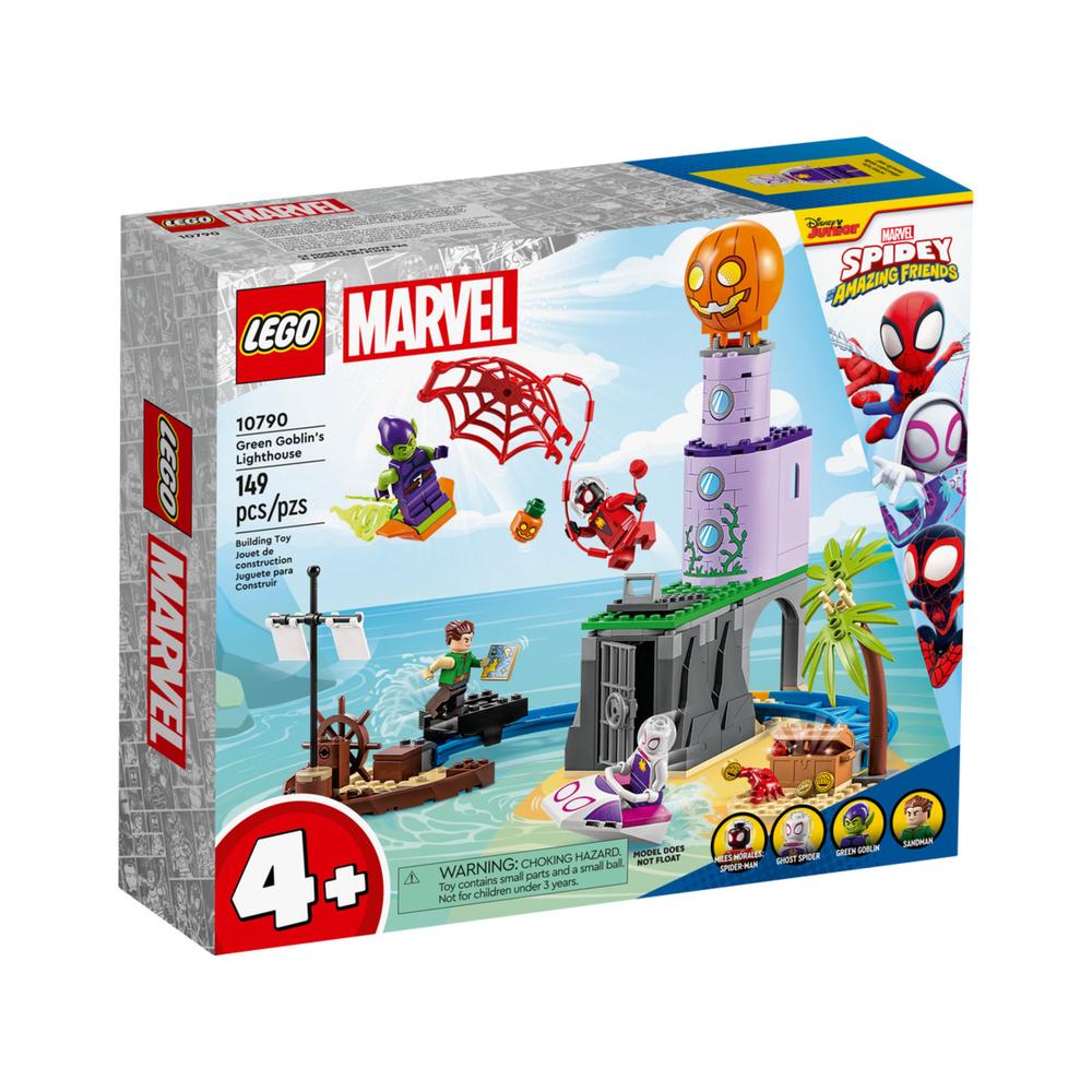 Lego Marvel Spidey y su Superequipo Equipo Spidey en el Faro del Duende Verde