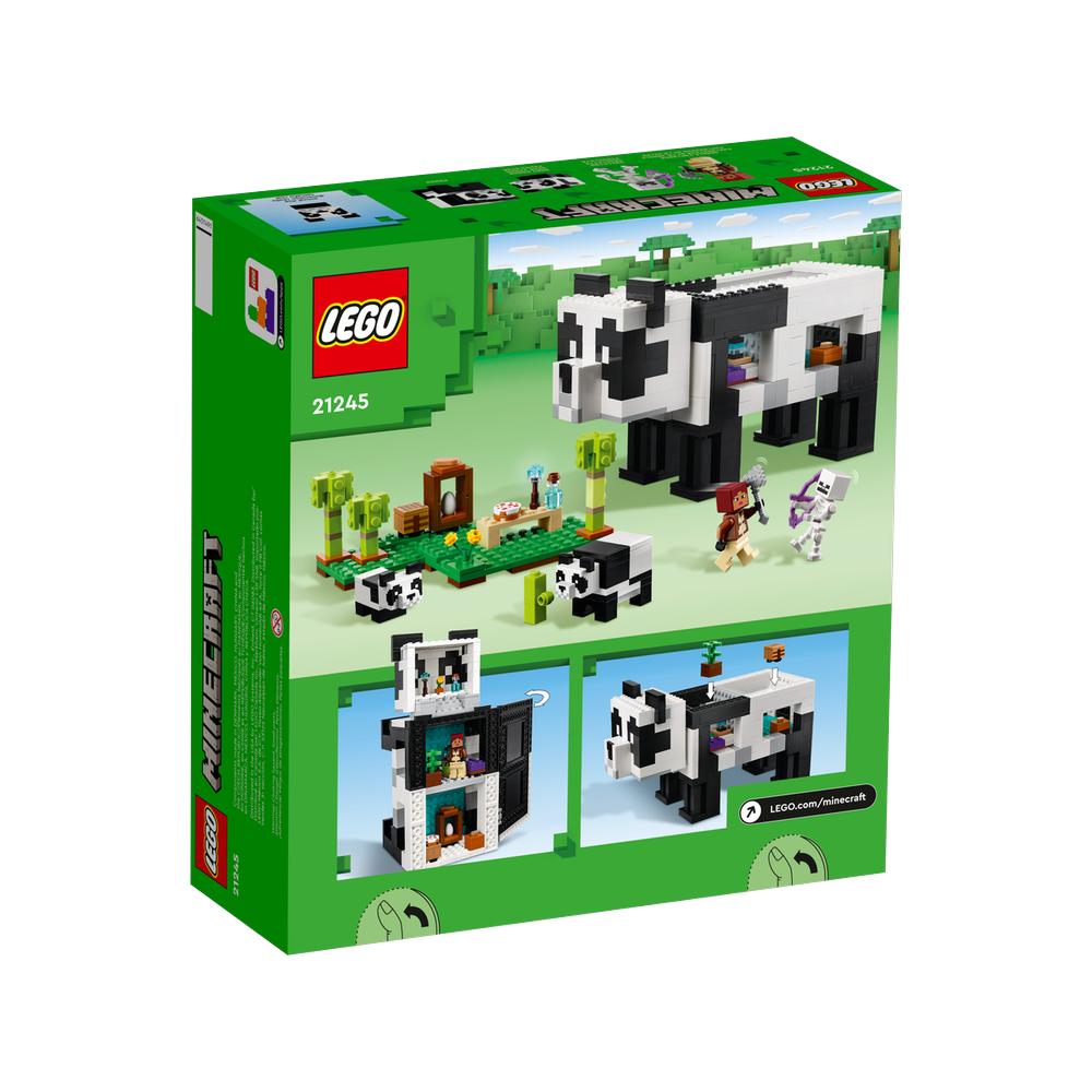 Foto 5 pulgar | Lego Minecraft El Refugio de los Pandas