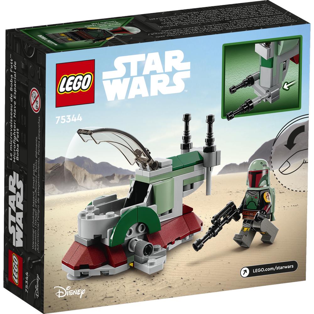 Foto 5 pulgar | Lego Star Wars Microfighter: Nave Estelar De Boba Fett 75344 de 85 Piezas