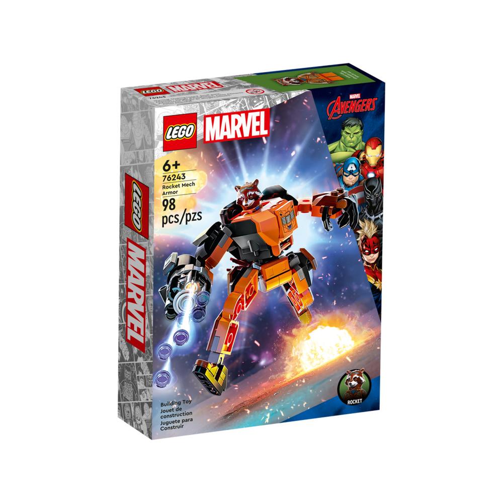 Lego Super Héroes Marvel Armadura Robótica de Rocket