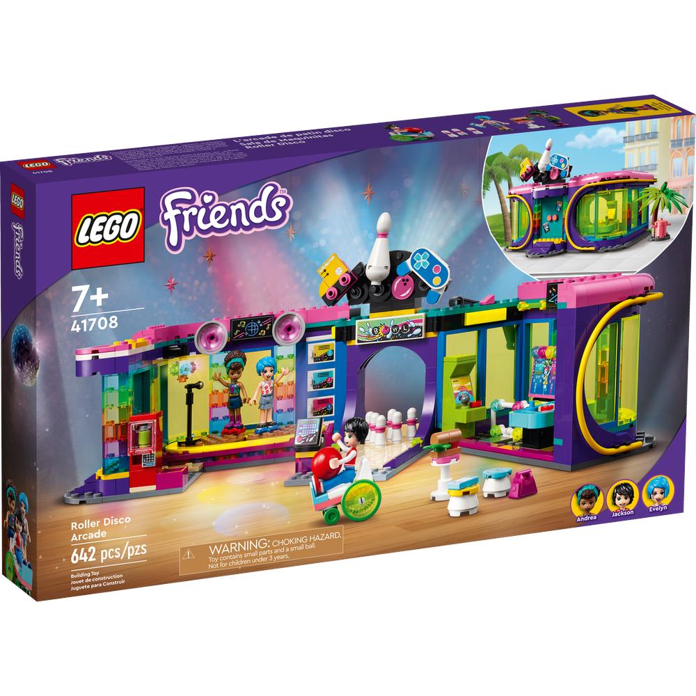 Lego Friends Sala de Maquinitas Roller Disco $1,599