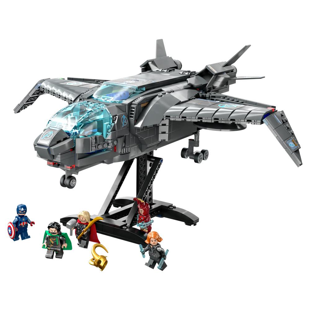 Foto 3 pulgar | Lego Super Héroes Marvel Quinjet De Los Vengadores