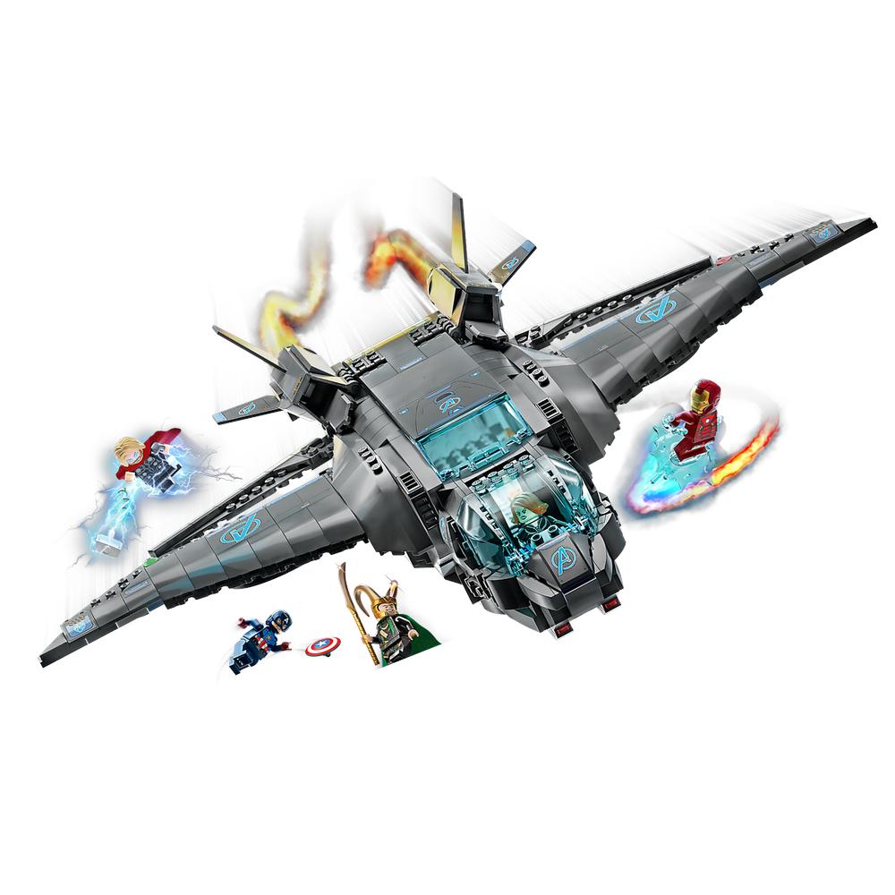 Foto 3 | Lego Super Héroes Marvel Quinjet De Los Vengadores