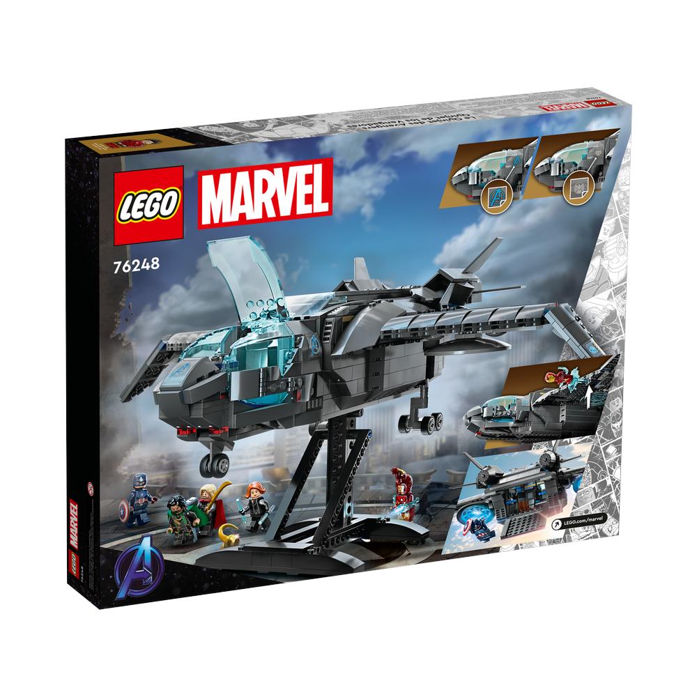 Foto 4 | Lego Super Héroes Marvel Quinjet De Los Vengadores