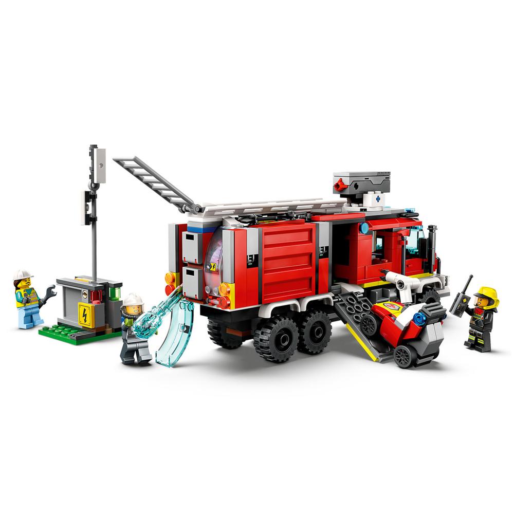 Foto 4 pulgar | Lego City Unidad Movil De Control De Incendios