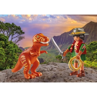 Foto 2 | Playmobil Duo Pack: Aventurero Con T Rex