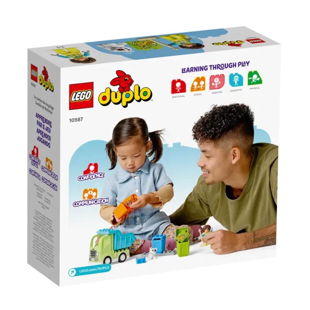 Foto 6 pulgar | Set de Juego Lego Duplo Camión de Reciclaje 10987