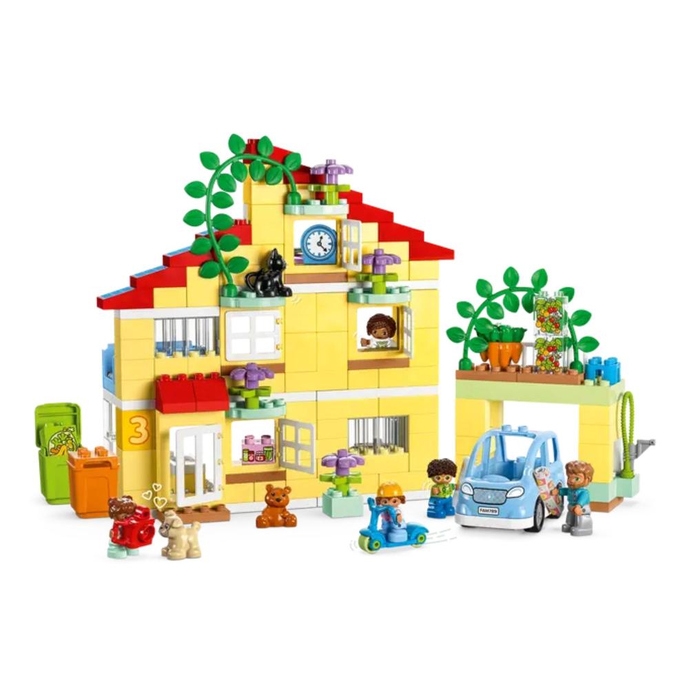 Foto 4 pulgar | Set de Juego Lego Duplo Casa Familiar 3 en 1 10994