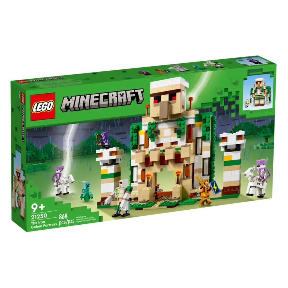 Foto 2 pulgar | Set De Juego Lego Minecraft La Fortaleza Del Golem De Hierro 21250