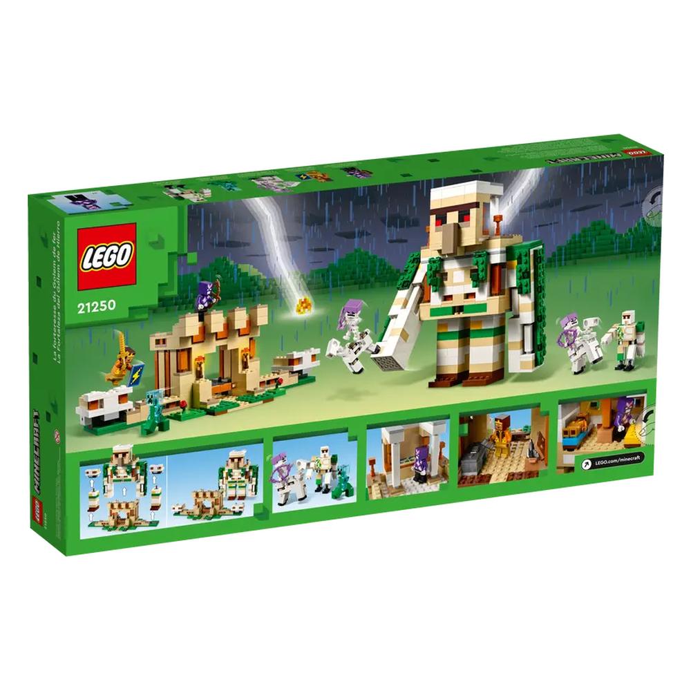 Foto 5 pulgar | Set De Juego Lego Minecraft La Fortaleza Del Golem De Hierro 21250