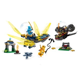 Foto 2 | Lego Ninjago Batalla Por El Dragon Bebe De Nya Y Arin 71798