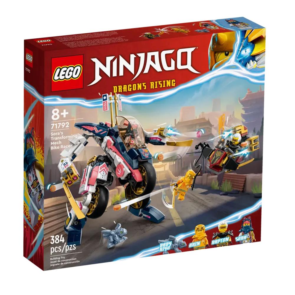 Lego Ninjago Moto De Carreras Transformable En Meca De Sora 71792