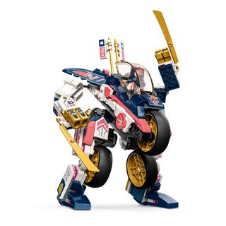 Foto 4 | Lego Ninjago Moto De Carreras Transformable En Meca De Sora 71792