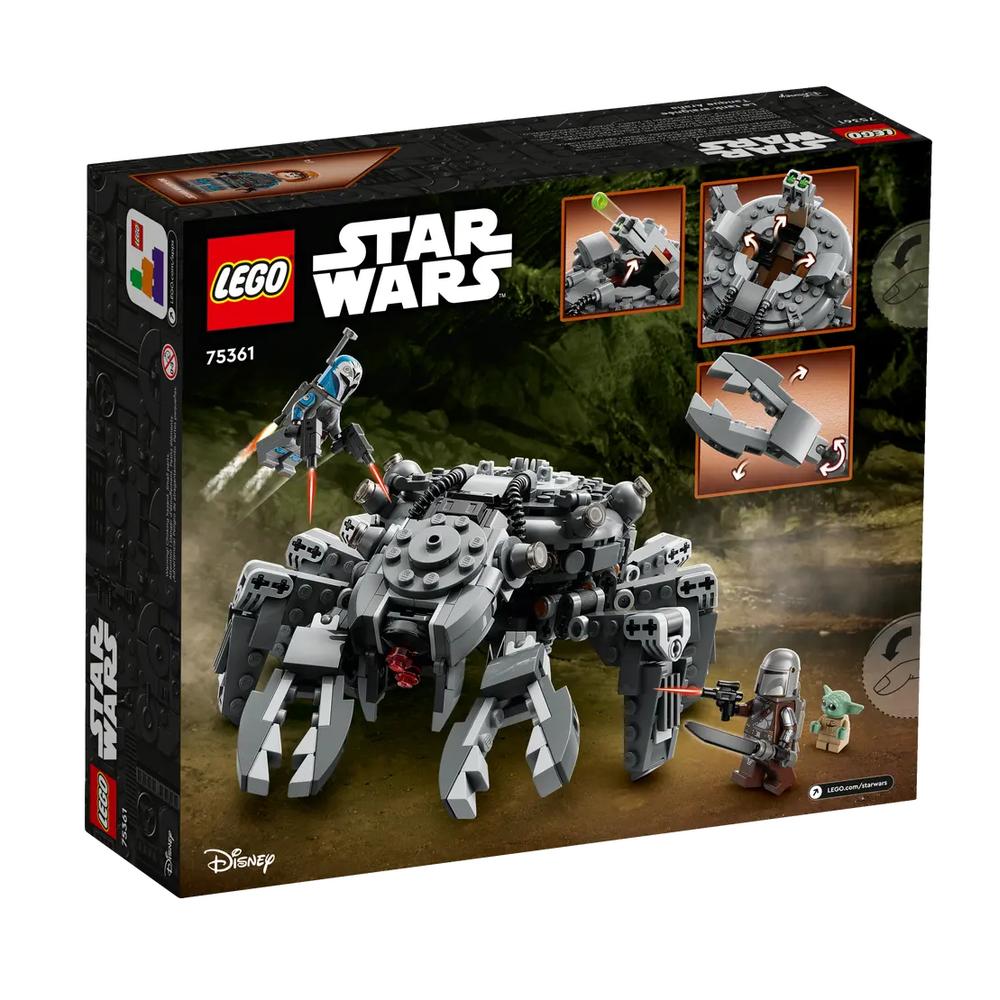 Foto 5 pulgar | Lego Star Wars The Mandalorian: Tanque Araña 75361