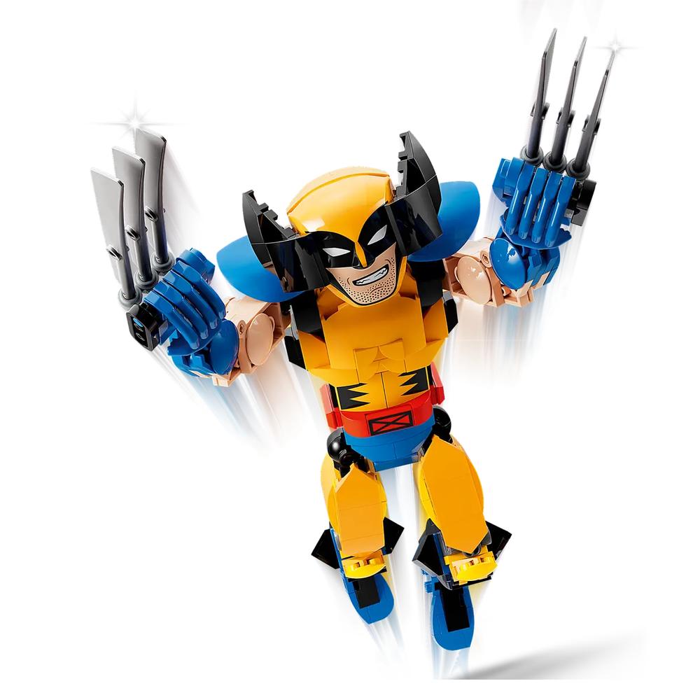 Foto 4 pulgar | Figura Para Construir Lego Marvel Wolverine