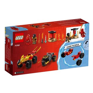 Foto 4 | Lego Ninjago Batalla En Coche y Moto De Kai y Ras 71789