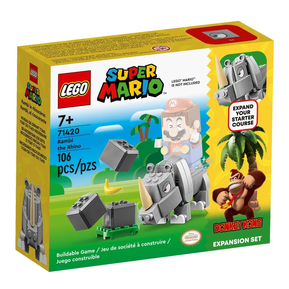 Lego Super Mario Set de Expansión: Rambi, El Rinoceronte