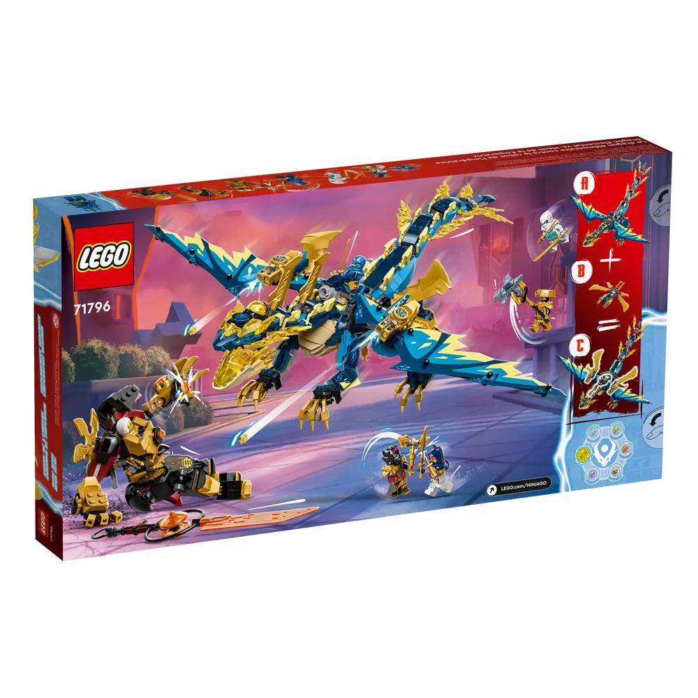 Foto 5 pulgar | Lego Ninjago Dragon Elemental Vs Meca De La Emperatriz 71796