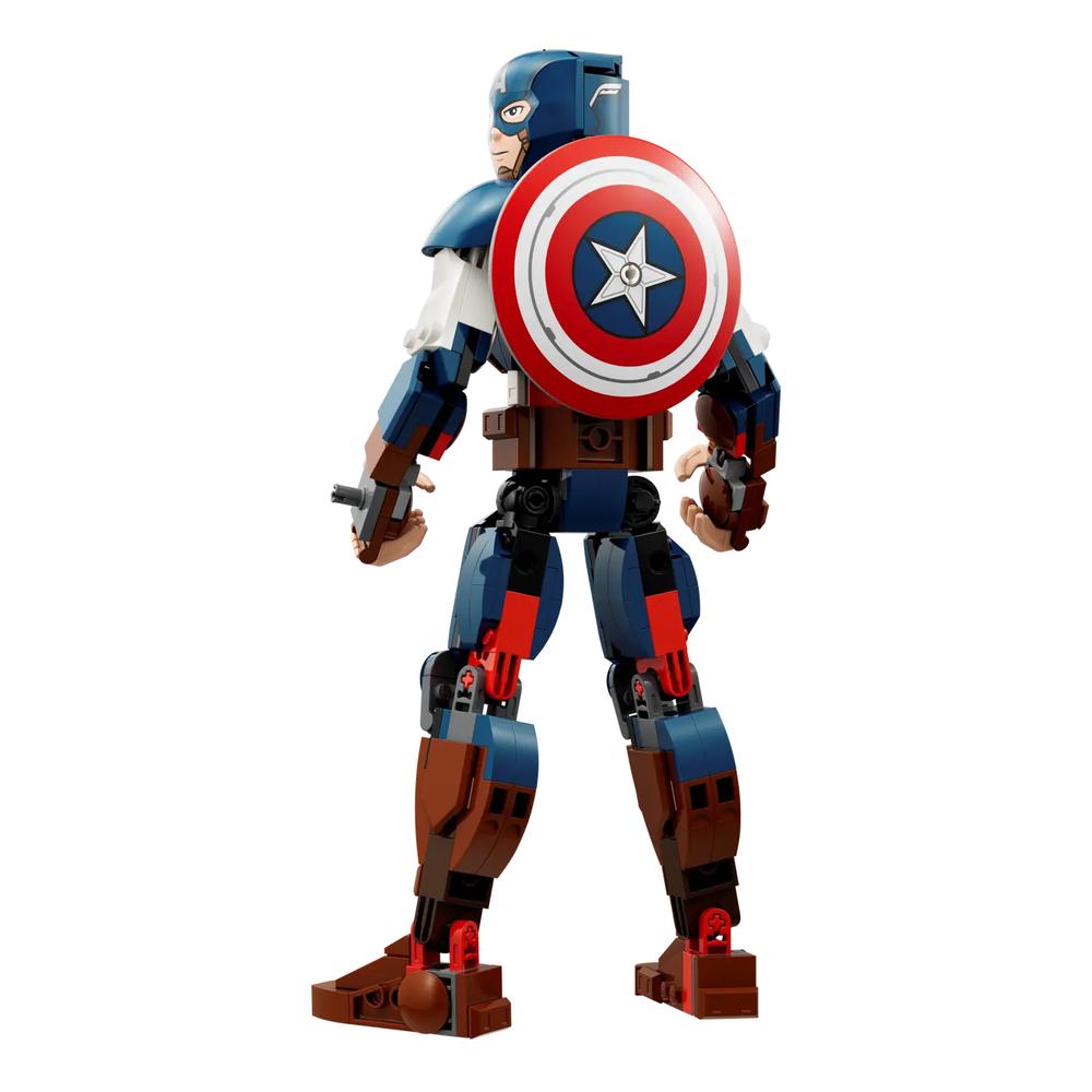 Foto 4 pulgar | Lego Marvel Figura para Construir Capitán América 76258