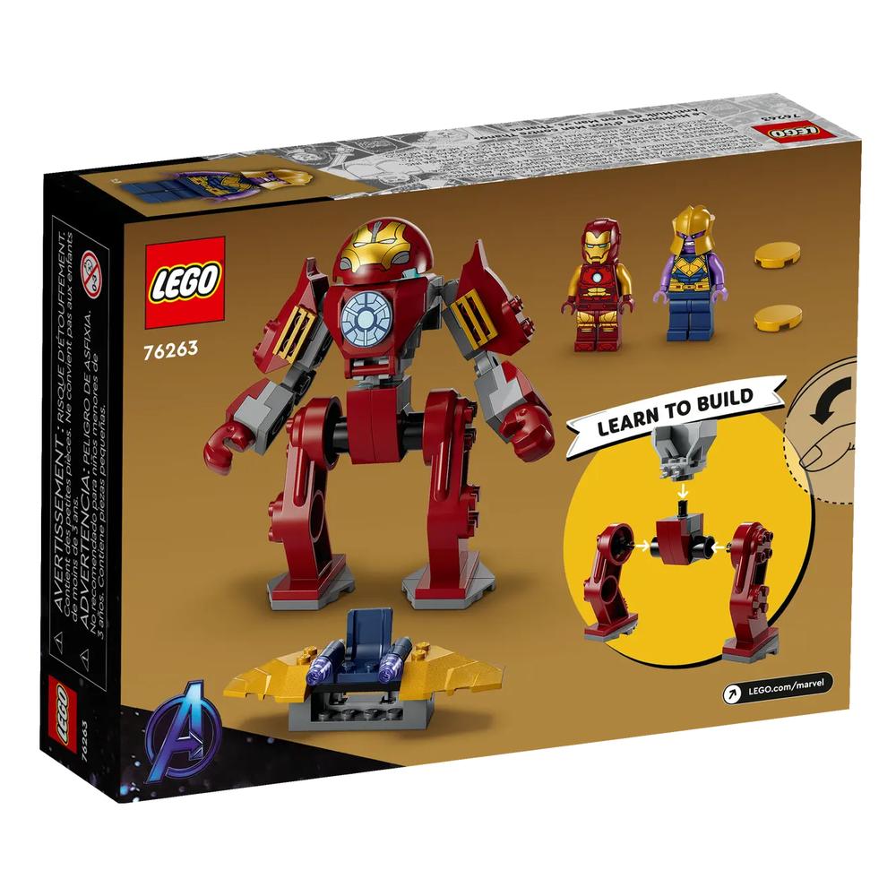 Foto 4 pulgar | Set de Juego Lego Marvel Infinity Saga: Hulkbuster de Iron Man Vs Thanos 76263