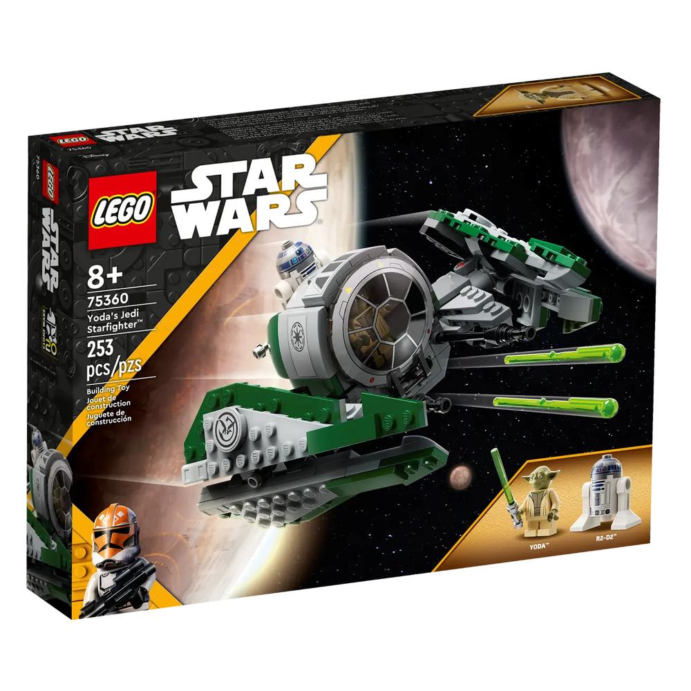 Set de Juego Lego Star Wars Caza Estelar Jedi de Yoda 75360