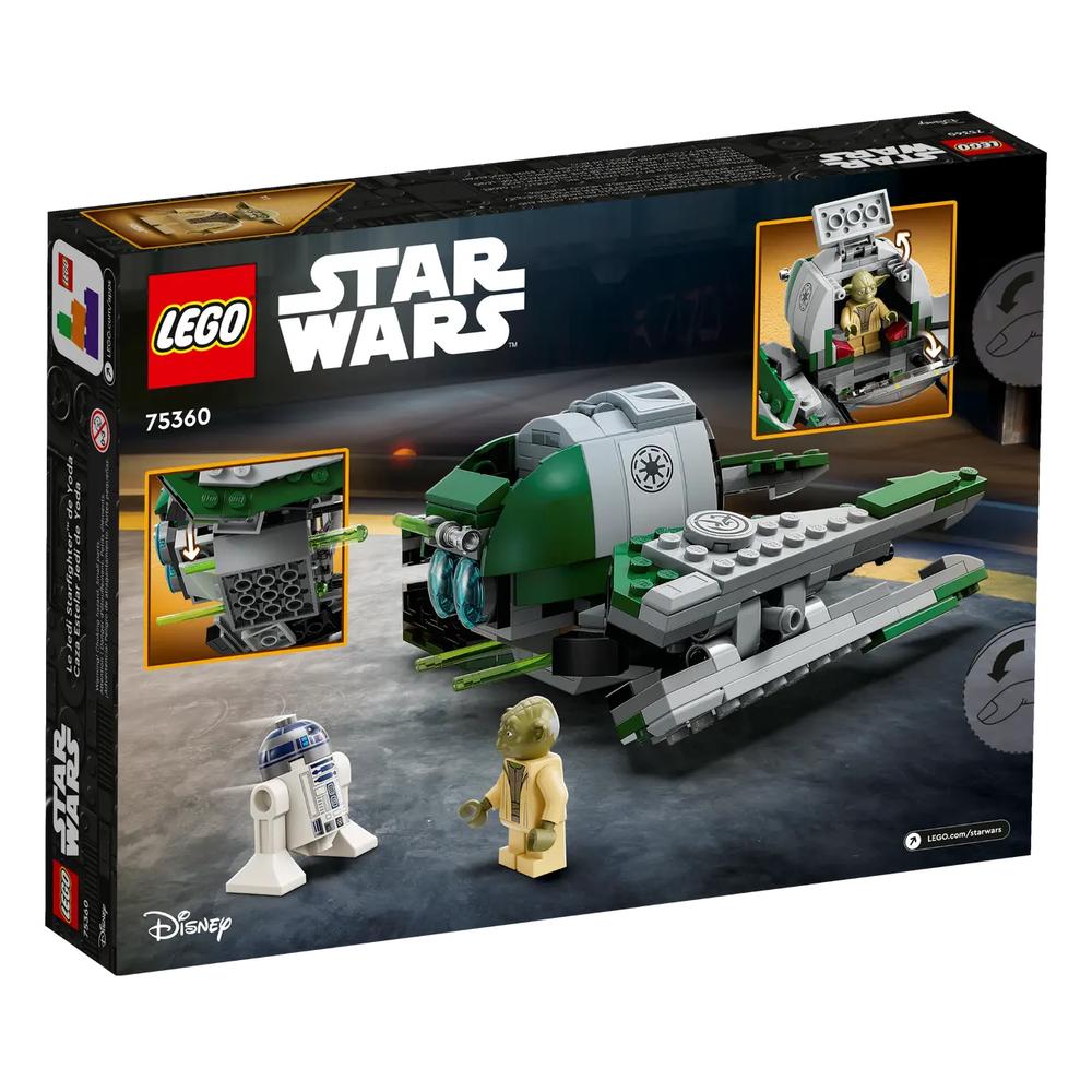 Foto 5 pulgar | Set de Juego Lego Star Wars Caza Estelar Jedi de Yoda 75360