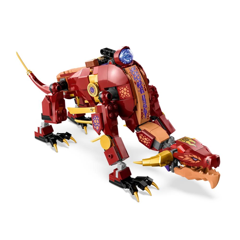 Foto 5 pulgar | Set de Juego Lego Ninjago Dragon de Lava Transformable de Heatwave 71793