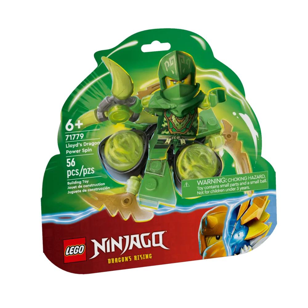 Foto 2 pulgar | Lego Ninjago Lloyd Dragon Power: Ciclon Spinjitzu 71779