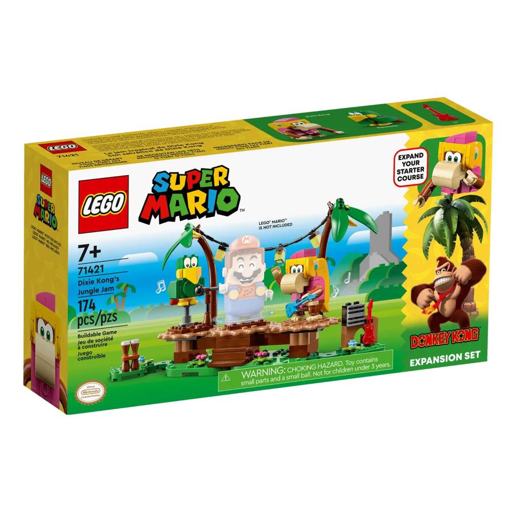 Lego Super Mario Set de Expansión: Jaleo En La Jungla con Dixie Kong 71421