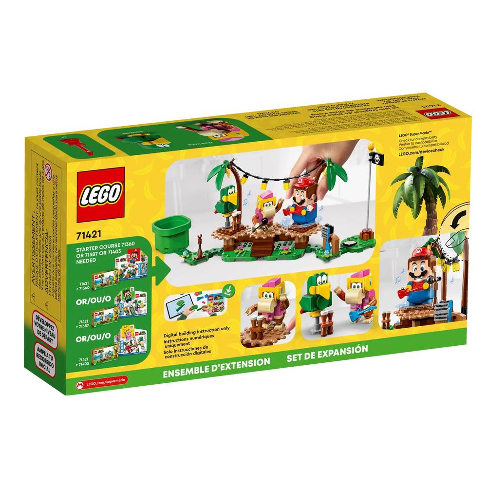 Foto 4 | Lego Super Mario Set de Expansión: Jaleo En La Jungla con Dixie Kong 71421