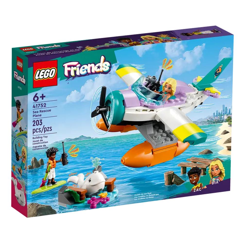 Set de Juego Lego Friends Avión De Rescate Marítimo 41752