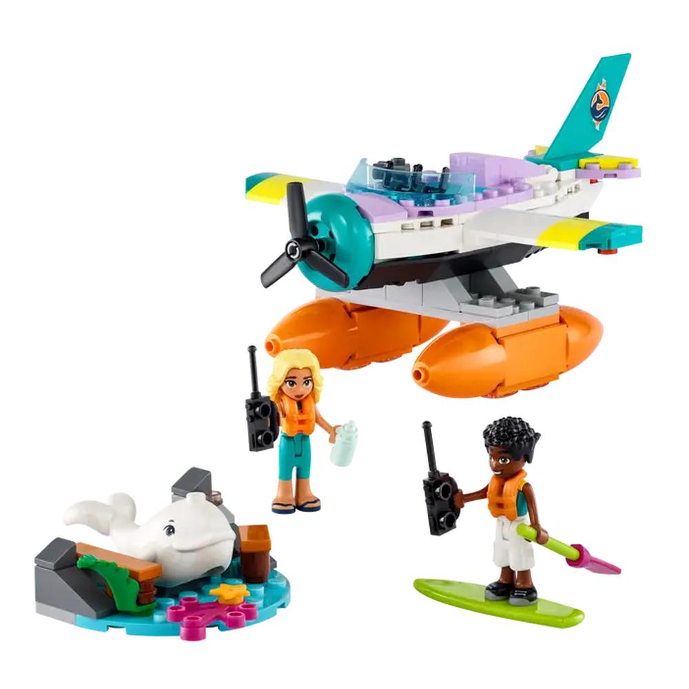 Foto 4 pulgar | Set de Juego Lego Friends Avión De Rescate Marítimo 41752