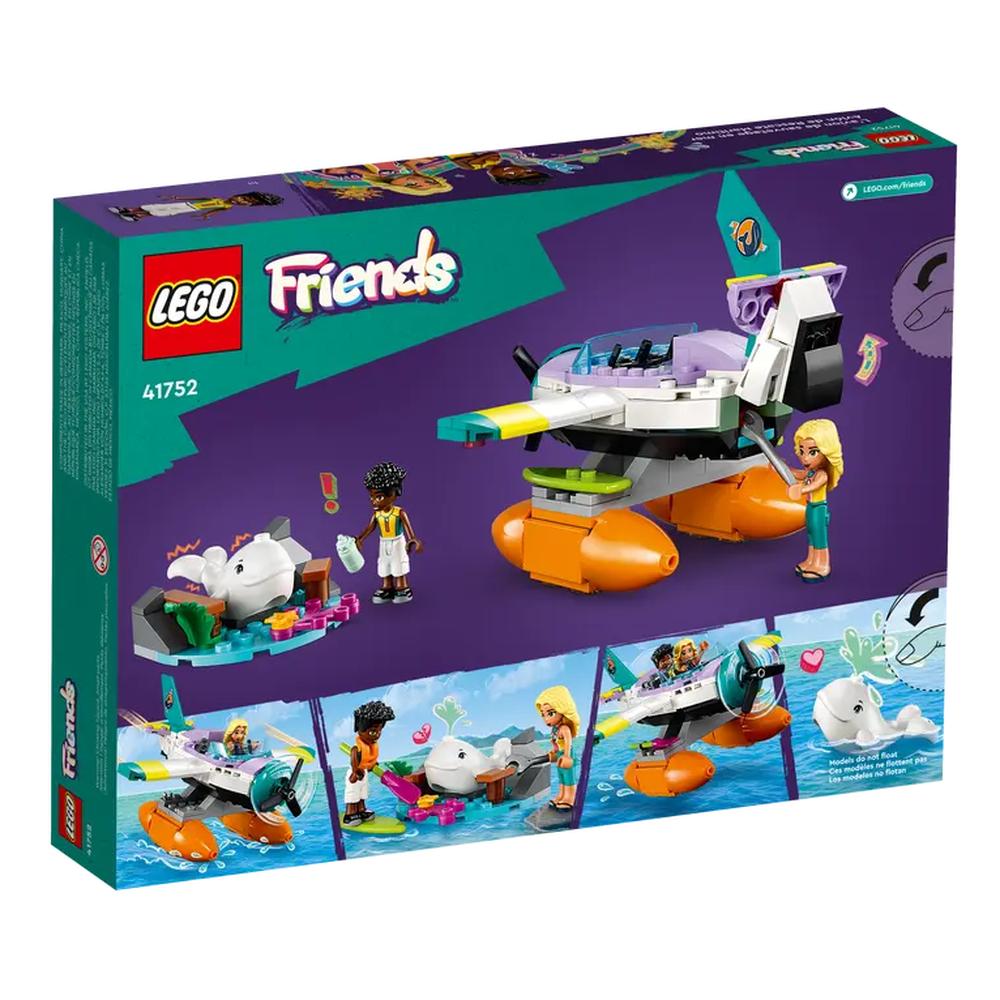 Foto 5 pulgar | Set de Juego Lego Friends Avión De Rescate Marítimo 41752