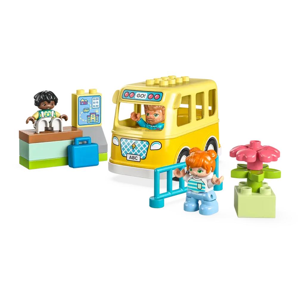 Foto 3 pulgar | Set de Juego Lego Duplo Paseo en Autobús 10988
